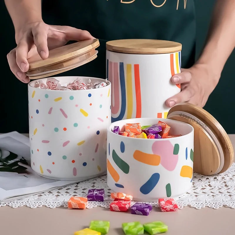 Ceramic Sealed Jars For Food Storage