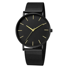 Mesh Belt Ultra-Thin Fashion Wrist Watch