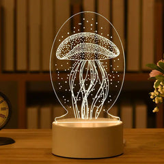 3D Acrylic Led Lamp