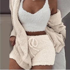 Winter Knit Clothing Set