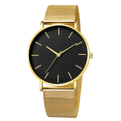 Mesh Belt Ultra-Thin Fashion Wrist Watch