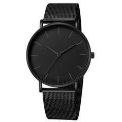 Mesh Belt Ultra-Thin Fashion Wrist Watch