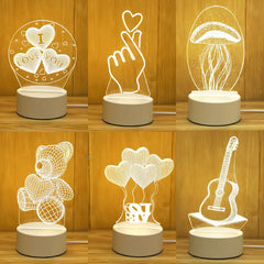 3D Acrylic Led Lamp