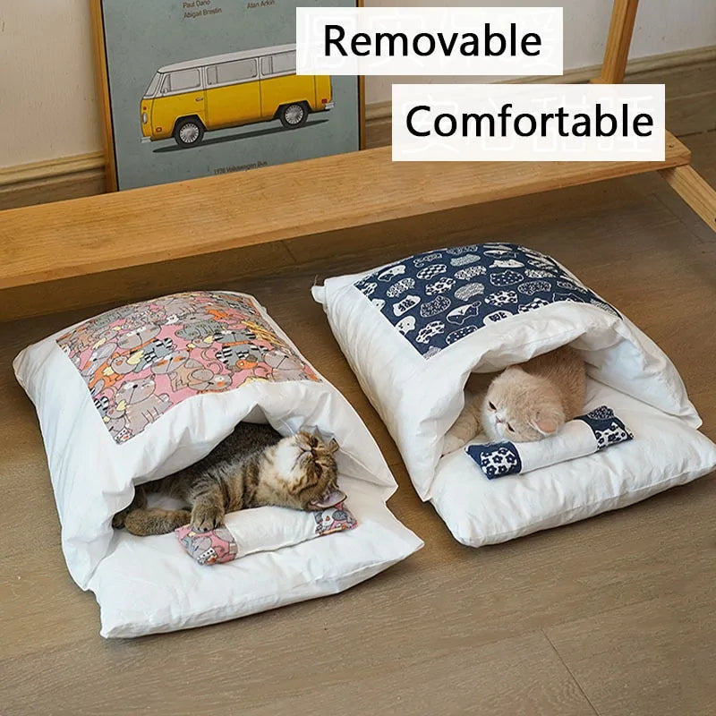 Removable Cats Bed House