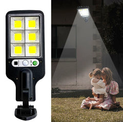 600W LED Solar Wall Light Motion Sensor Outdoor Garden Security Street Yard Lamp