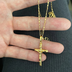 Gold Plated Cross Necklace