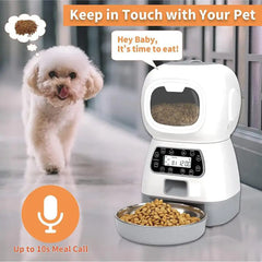 Automatic Dog or Cat Feeder